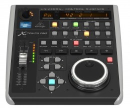 BEHRINGER X-TOUCH ONE универсальный MIDI контроллер, моторизованный фейдер, джог, назначаемые клавиши