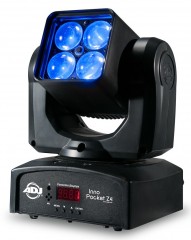 American DJ Inno Pocket Z4 Светодиодный прибор полного движения, 4 светодиода Quad RGBW по 10 Вт