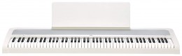 KORG B2-WH цифровое пианино, взвешенная клавиатура, 12 тембров , педаль, адаптер питания в комплекте, цвет черный, полифония 120