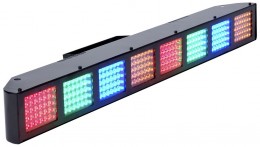American DJ Color Burst 8 DMX Светодиодный прибор 280 LED's, 3 DMX канала, звук актвация, M/S, строб