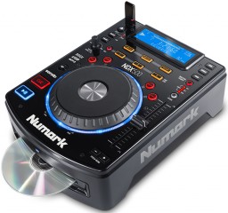 NUMARK NDX500, настольный CD/MP3-плеер, USB-Flash, встроенная аудио карта, USB-midi