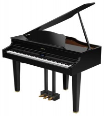 Roland GP607-PE  цифровой рояль, 88 клавиш, 384 полифония, 307 тембр, вес 86 кг