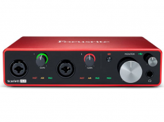 Focusrite Scarlett 4i4 3rd Gen  аудио интерфейс USB, 4 входа/4 выхода