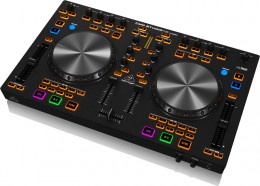 BEHRINGER CMD STUDIO 4a MIDI контроллер для DJ на 4 деки, со встроенным 4 канальным аудио интерфейсом