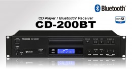 TASCAM CD-200BT, CD-проигрыватель со встроенным Bluetooth-приемником.