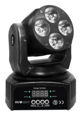 Involight LEDMH416W - LED вращающаяся голова 4x10Вт RGBWA+UV  6 в 1
