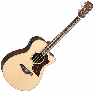 Yamaha AC1R VNAT  электроакустическая гитара, задняя дека и обечайка из палисандра