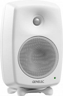 Genelec 8030CW активный 2-полосный монитор, НЧ 5" 50Вт, ВЧ 0.75" 50Вт. Подставки. Белый