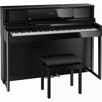 Roland LX705-PE + KSL705-PE  цифровое пианино, 88 клавиш,  256 полифония, 324 тембра, Bluetooth