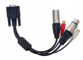 RME BO968, AES/SPDIF кабель 9 pole SubD на 2 x Cinch D, 2 x XLR D, для HDSP 9632, DIGI 96/8 PA, HDSPe AIO