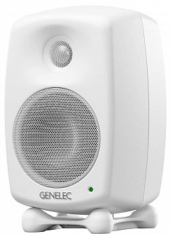 Genelec 8320AWM активный 2-полосный монитор, НЧ 4" 50Вт, ВЧ 0.75" 50Вт. Подставки. Опциональная настройка GLM калибратором. Белый