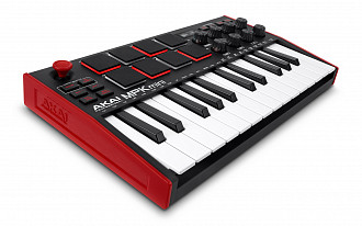 AKAI PRO MPK MINI MK3 USB миди клавиатура с уменьшенными клавишами, 25 клавиш,8 MPC пэдов, 8 ручек для микширования