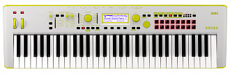KORG KROSS2 SE (NEON)-61-GG рабочая станция, цвет серо-зеленый, EDM звуки