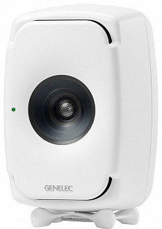 Genelec 8331AW активный 3-полосный монитор, 2 овальных НЧ 5.1"x2.6" 72Вт, коакс. СЧ 3.5" 36Вт+ВЧ 0.75" 36Вт. Подставки. Белый