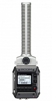 Zoom F1-SP полевой стереорекордер. В комплекте пушка SGH-6, виброподвес для крепления на камеру.