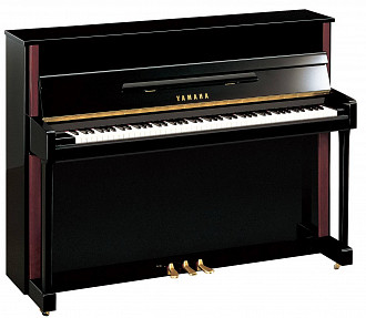 Yamaha JX113T PE  пианино 113см., цвет черный полированное, с банкеткой