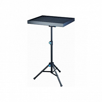QUIK LOK PT80 стойка-стол для перкуссии или ноутбука, выс. 90-139 см, стол 60х50 см, нагрузка до 20 кг, чехол в комплекте