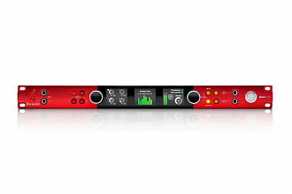Focusrite Pro Red 4Pre Thunderbolt 2 интерфейс, 56 входов/64 выхода, 4 предусилителя, Dante, подключение к ProTools | HD