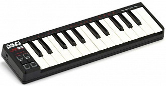 AKAI PRO LPK25, портативная USB/MIDI-клавиатура, 25 чувствительных мини-клавиш, арпеджиатор, кнопка сустейна, питание по USB