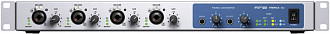 RME Fireface 802 интерфейс USB / FireWire 60-канальный (2 ADAT, AES/EBU, аналог), 192 кГц. 1U