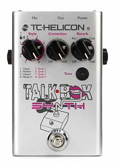 TC Helicon Talkbox Synth напольная гитарно - вокальная педаль эффекта вокодера и синтезатора
