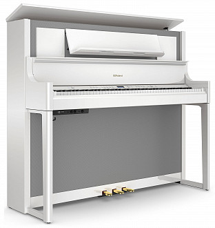 Roland LX708-PW  цифровое пианино, 88 клавиш,  256 полифония, 324 тембра, Bluetooth Audio3.0/MIDI4.0