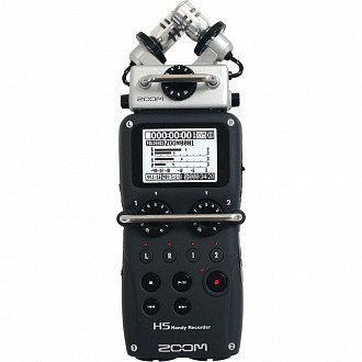 Zoom H5 ручной рекордер-портастудия. Каналы - 2+2/Сменные микрофоны/