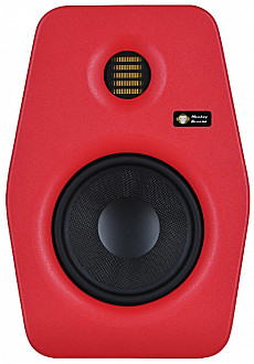 Monkey Banana Baboon6 red Студийный монитор 6,2', ленточный твиттер, диффузор: кевлар, LF 60W, HF 30W, балансный вход XRL/Jack,