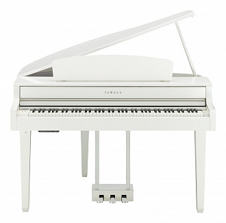 Yamaha CLP-665GPWH  электророяль, 88 клавиш, молоточковая, GH3X, полифония 256, тембр 36, Bluetooth