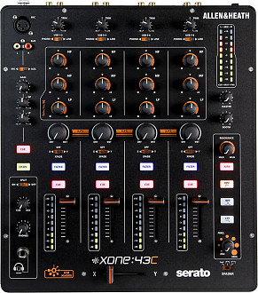 XONE:43 / Клубный DJ микшер, 4 стерео канала, 2 выхода микса/ ALLEN&HEATH