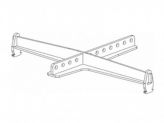 DAS AUDIO AX-VT20 Рама подвесная для Vantec-20A/ Vantec-118A. Размеры: 440х623х83 мм. Вес: 6.25 кг