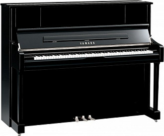 Yamaha U1J PE  пианино 121см., цвет черный, полированное, с банкеткой