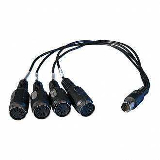 RME BOHDSP9652 MIDI кабель MiniDIN на 4 x MIDI, для HDSP 9652, HDSP MADI, HDSPe MADI, HDSPe RayDAT