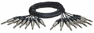 RME ALVA T8T8Pro5 аналоговый мультикор 8 х TRS Jack 6,3мм < > 8 х TRS Jack 6,3мм, 5 метров