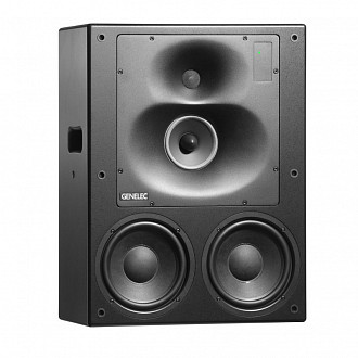 Genelec 1238ACPM-HD активный 3-полосный монитор (центральный), 2хНЧ 10" 500Вт, СЧ 5" 250Вт, ВЧ 1" 200Вт. Внешний усилитель. Черный