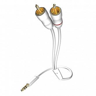 Star MP3 Audio Cable, 3.5 Phone <> 2RCA, 0.75 m, 0031000075