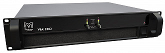 MARTIN AUDIO VIA 2502 усилитель мощности, 2 x 1250 Вт @ 2 Ом, 2 x 800 Вт @ 4 Ом, 2 x 450 Вт @ 8 Ом, мост 2500 Вт 4 Ом, 2U