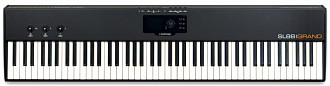 STUDIOLOGIC SL88 Grand - USB MIDI клавиатура, 88 клавиш с молоточковой механикой и послекасанием Fatar TP/40WOOD, 250 программ, TFT LCD дисплей 320×240 точек, 3 программируемых Stick, энкодер навигации, в комплекте педаль сустейна VFP1/10, адаптер электро