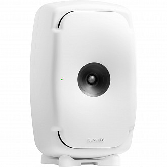 Genelec 8361AW активный 3-полосный монитор, 2 овальных НЧ 10"x5" 500Вт, коакс. СЧ 5" 150Вт+ВЧ 1" 150Вт. Подставки. Белый