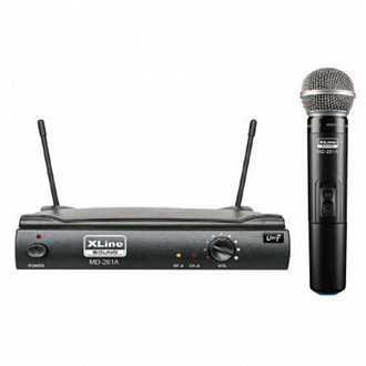 Xline MD-261A Радиосистема одноканальная с ручным передатчиком, фикс. частоты UHF 470-865мГц
