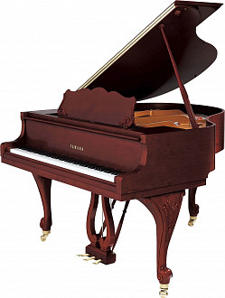 Yamaha GB1K FP  рояль 151 см, цвет вишня сатинированная, с банкеткой