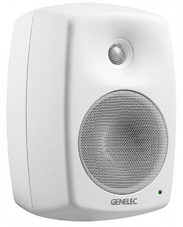 Genelec 4430AW активная 2-полосная АС, НЧ 5" 50Вт, ВЧ 0.75" 50Вт. Dante/AES67. Белая