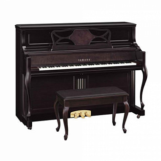 Yamaha M3SBW  пианино 118см, черный орех сатинированное, с банкеткой