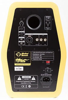 Monkey Banana Turbo 6 red Студийный монитор 6,5', шелковый твиттер 1', LF 60W, HF 30W, балансный вход, S/PDIF-вход, S/PDIF Thru,