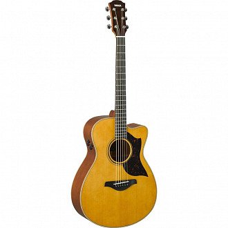 Yamaha AC3M VNAT ARE  электроакустическая гитара, задняя дека и обечайка из массива махагоне
