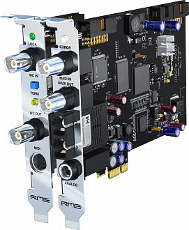 RME HDSPe MADI 128-канальная 24 Bit / 192 kHz, PCI Express карта