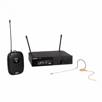 SHURE SLXD14E/153T H56 радиосистема с поясным передатчиком SLX-D и микрофоном MX153T 518-562MHz