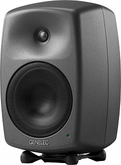 Genelec 8340APM активный 2-полосный монитор, НЧ 6.5" 150Вт, ВЧ 0.75" 150Вт. Подставки. Опциональная настройка GLM калибратором. Темный
