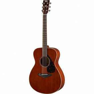 Yamaha FG850 NATURAL  акустическая гитара, цвет NATURAL, верхняя дека массив красное дерево