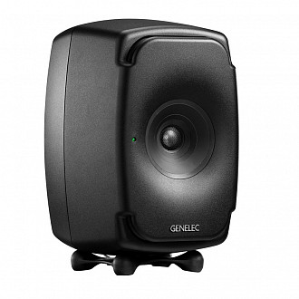 Genelec 8331AM активный 3-полосный монитор, 2 овальных НЧ 5.1"x2.6" 72Вт, коакс. СЧ 3.5" 36Вт+ВЧ 0.75" 36Вт. Подставки. Черный
